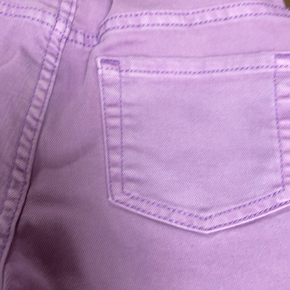 Cat & Jack Girls' Jegging (Jeans) 12 Lavender - Picture 2 of 6